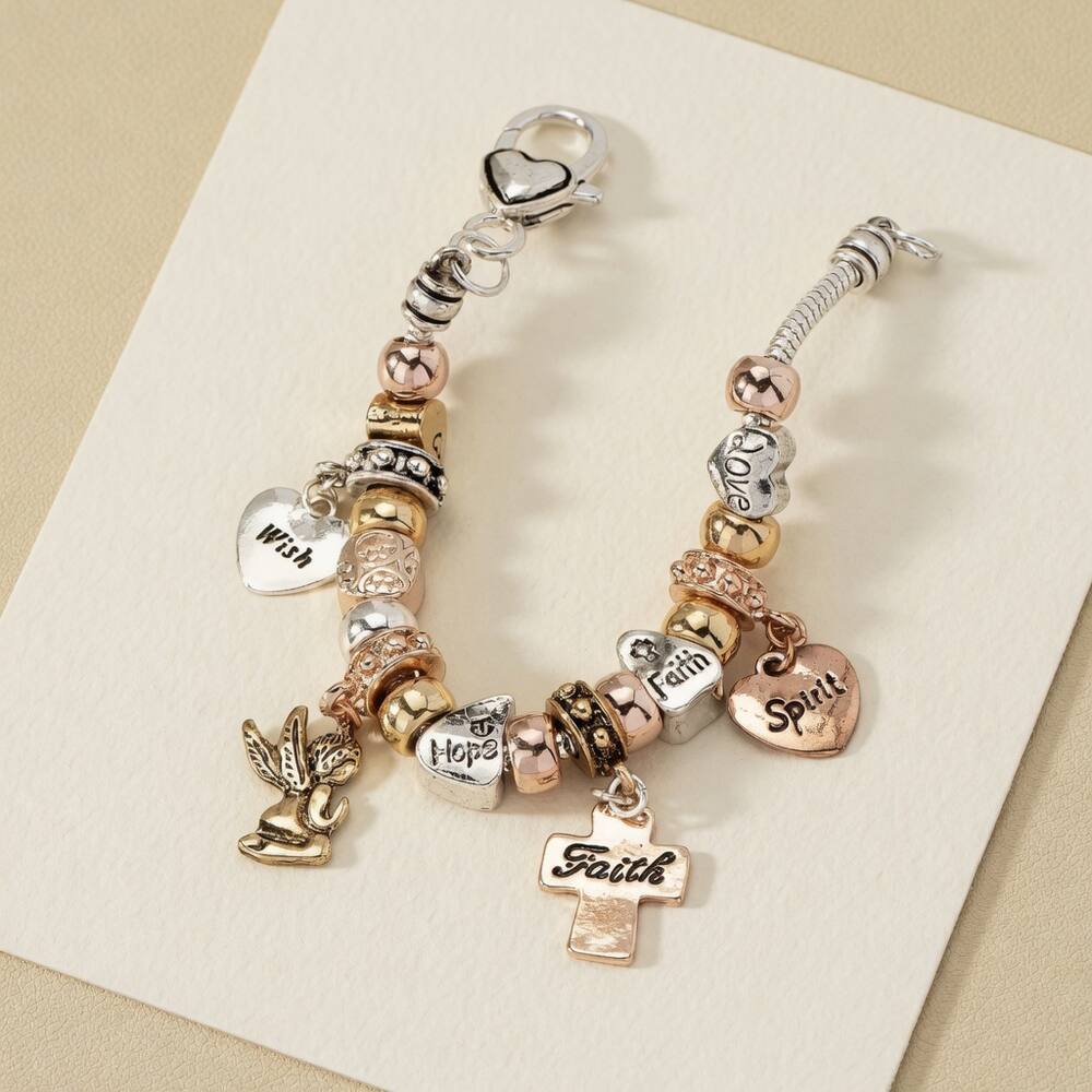 Faith Charm Bracelet